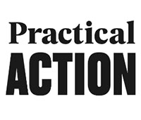Prwctical Action B-W logo