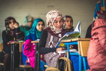 School supplies support young refugees’ learning and chance to have a bright future. Photo: Sean Sheridan/Mercy Corps